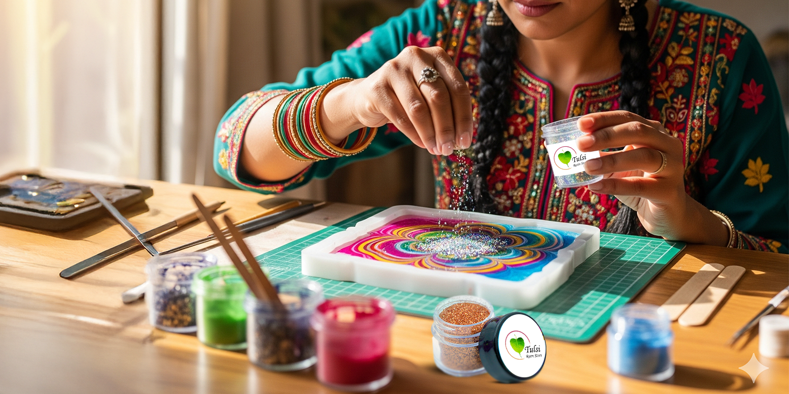 Not Just for Resin! 7 Creative Ways to Use Glitters & Chunks in Other Art Forms