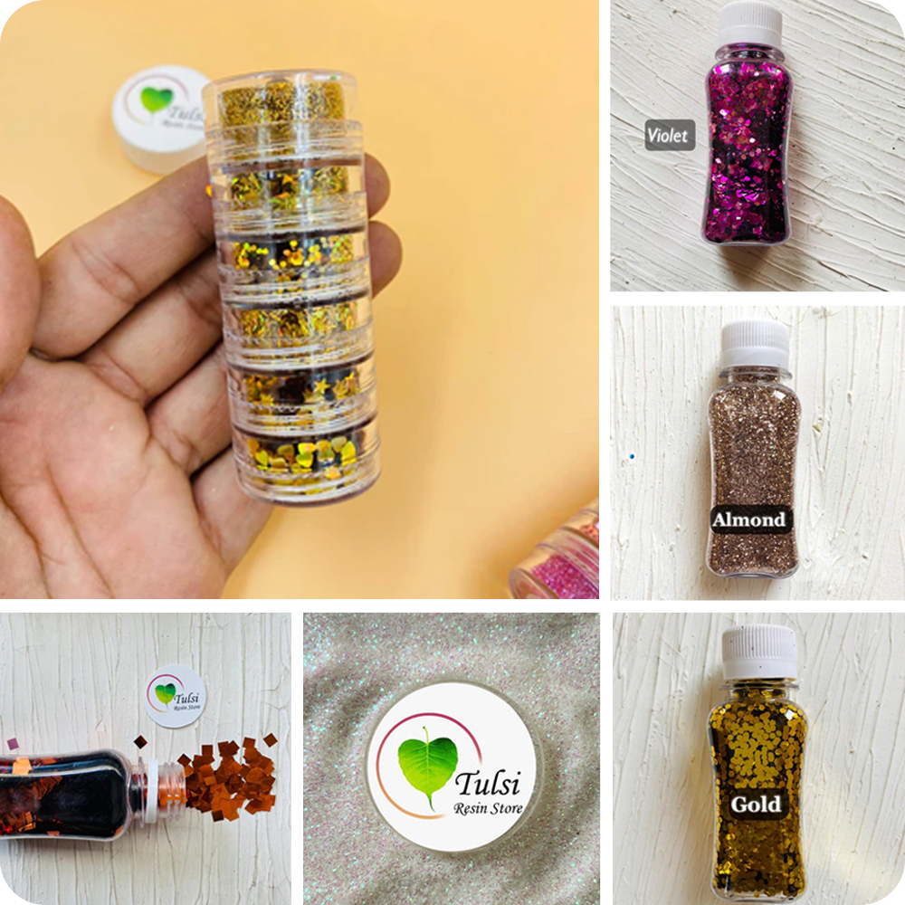 Glitter & Chunks – Tulsi Resin Store