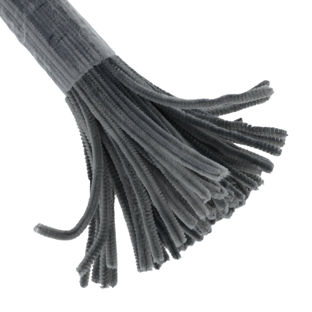 Plain Pipe Cleaners (H) - D.Grey