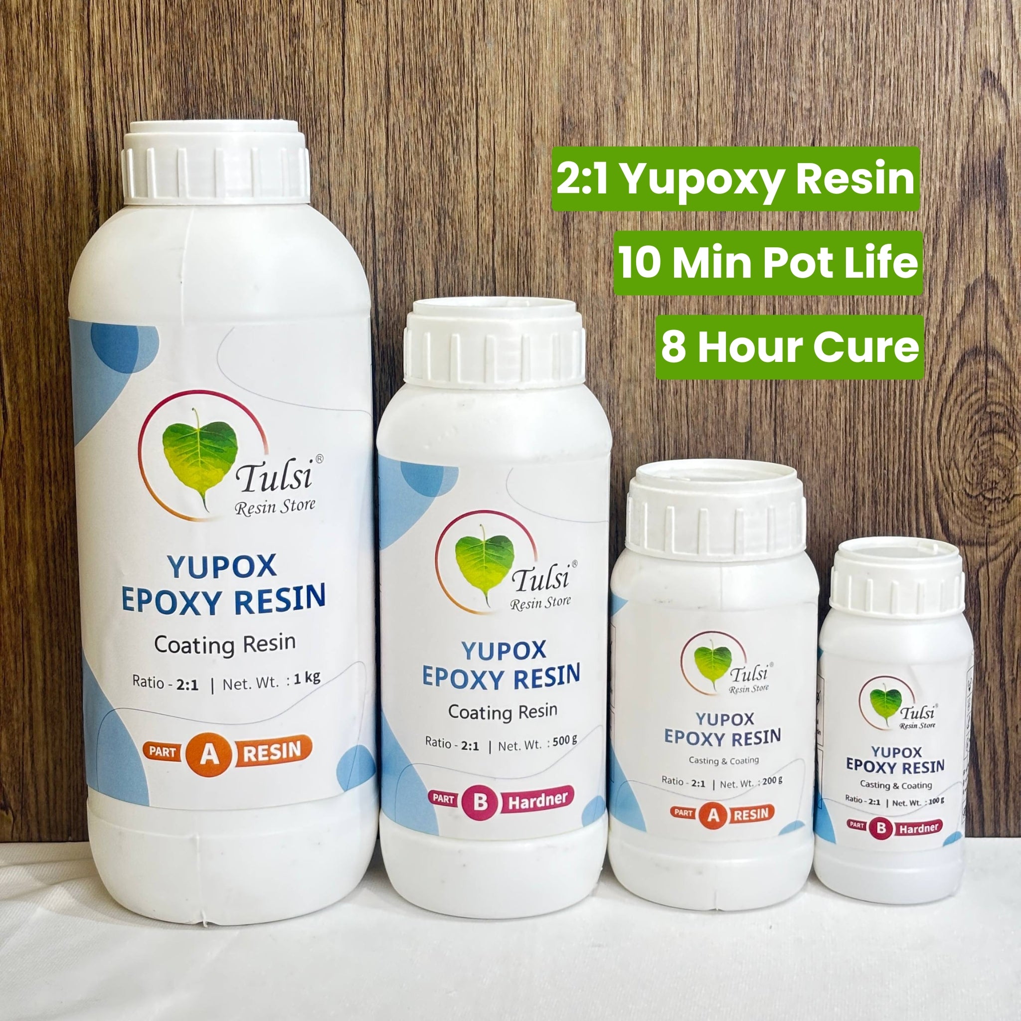 Tulsi Resin 2:1 - Yupoxy Fast Cure Resin tulsiresin