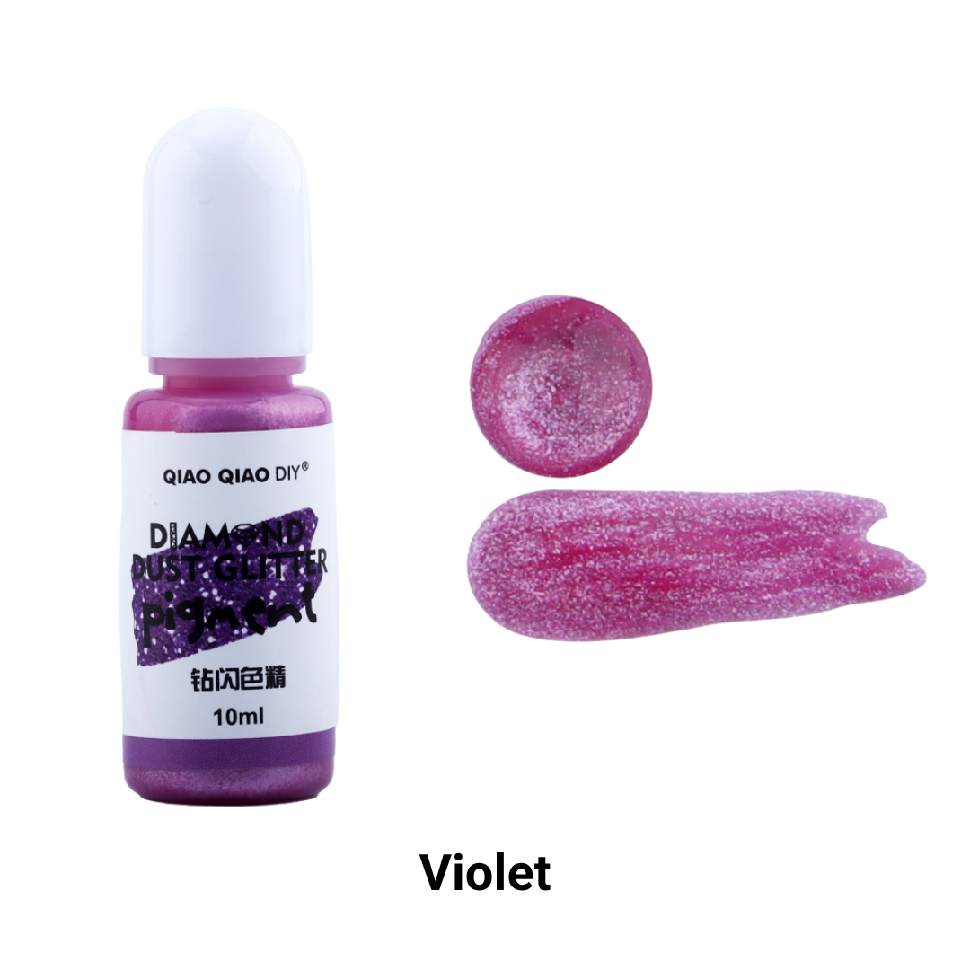 Diamond Dust Glitter Pigment - Set D