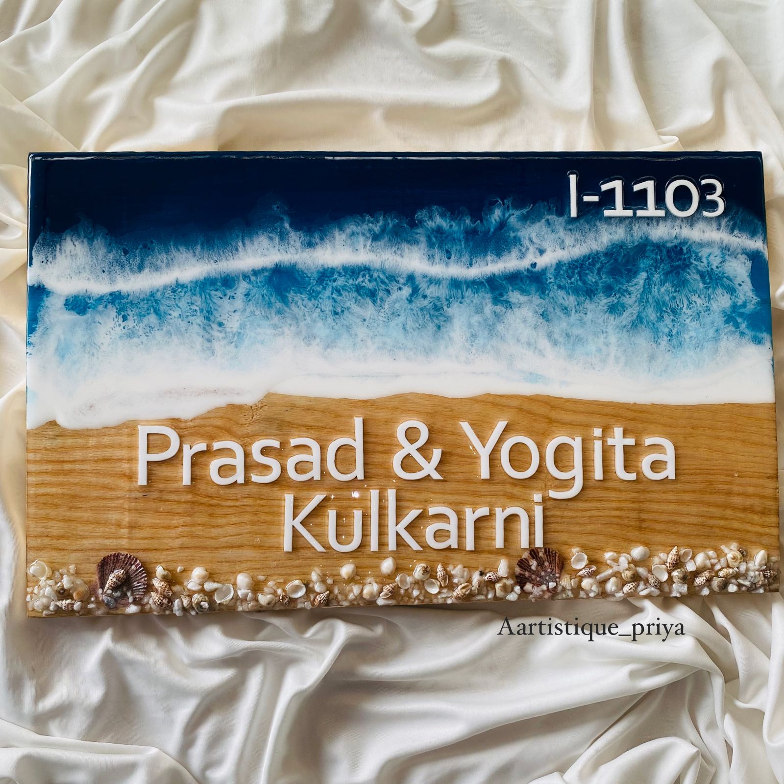 Recorded Wooden Ocean Nameplate Tutorial