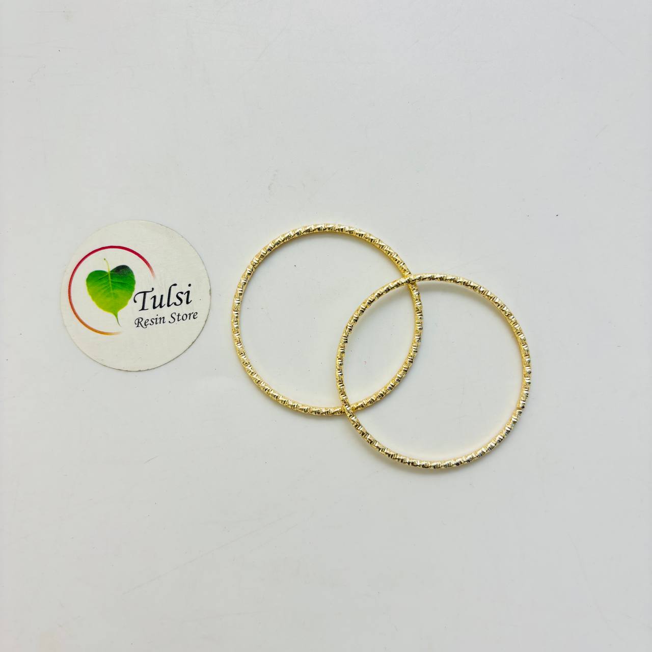 Gold Round Ring - Open