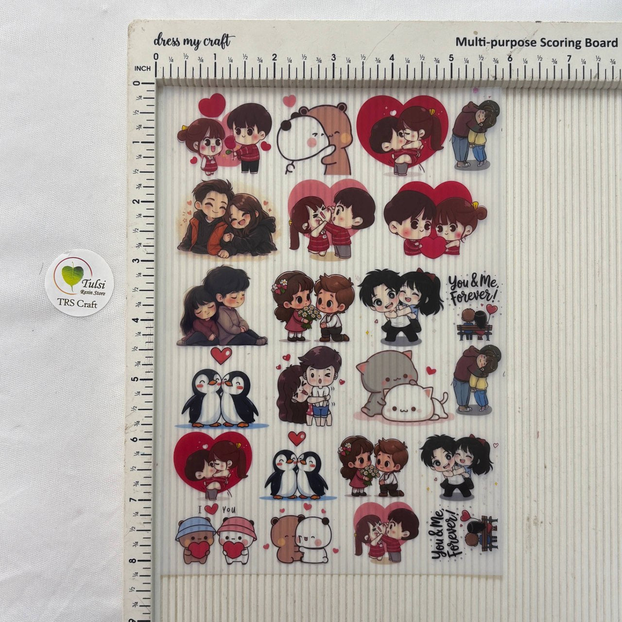 A5 Insert Sheet - Couple (C)