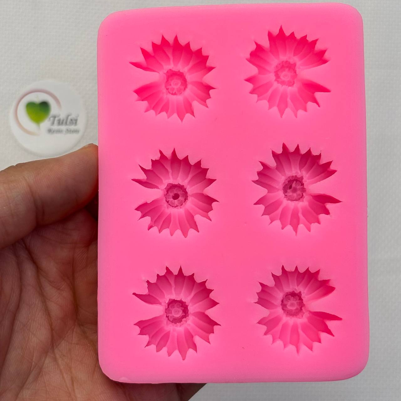 Pink Daisy Flower Mould (E)
