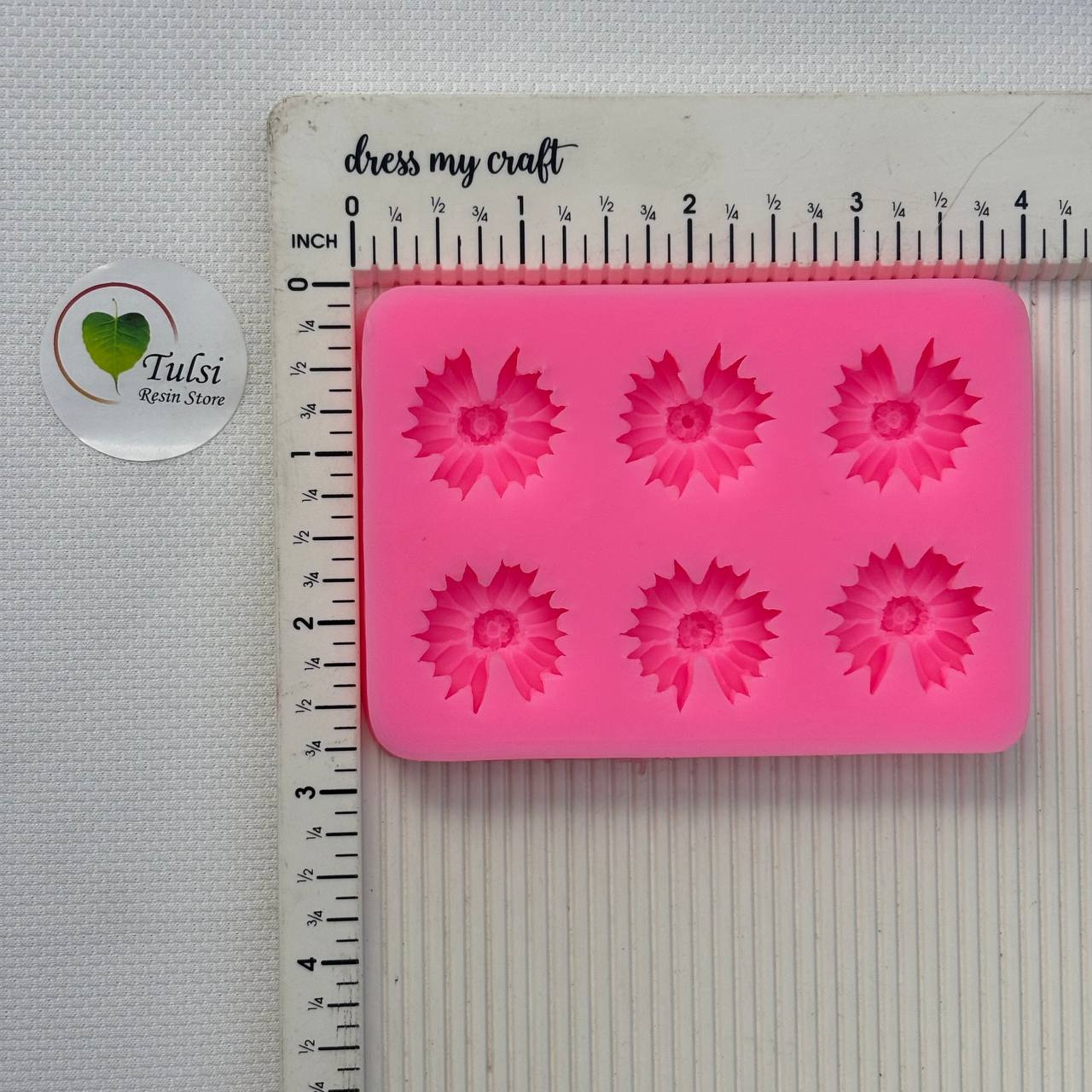 Pink Daisy Flower Mould (E)