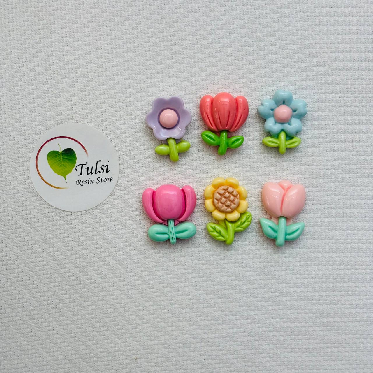 Plastic Charm (J) - Flower