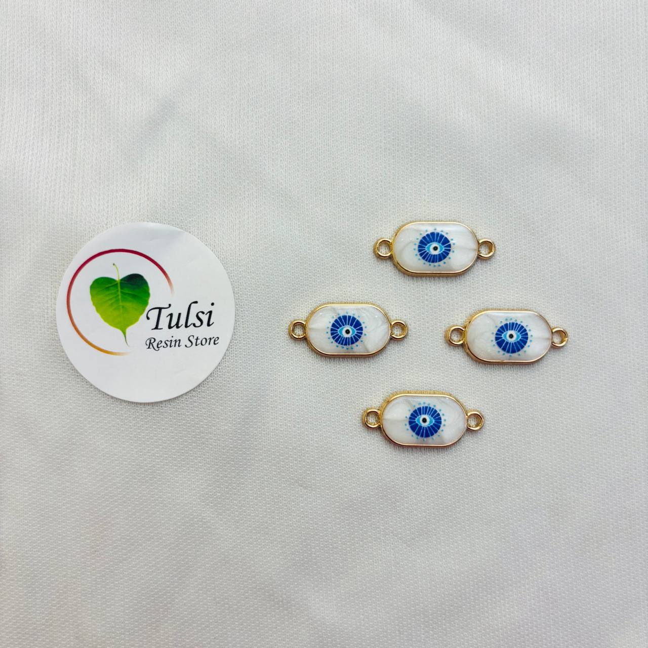 Evil Eye Charm With Two Hooks - K