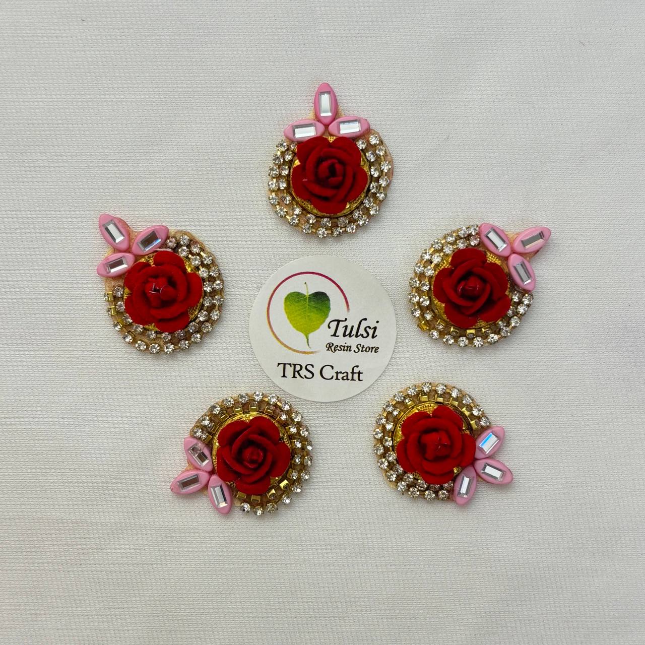 Patch/Booty (F) - Designer Red Rose