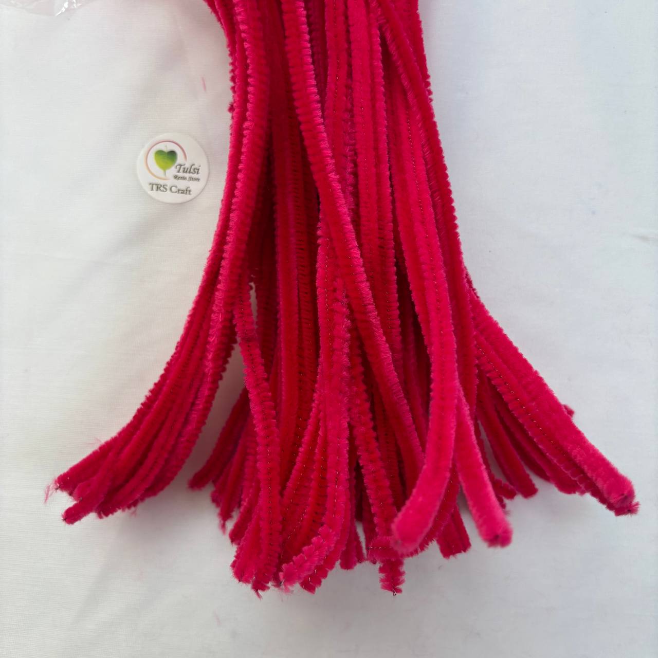 Plain Pipe Cleaners (Z3) - Magenta Pink