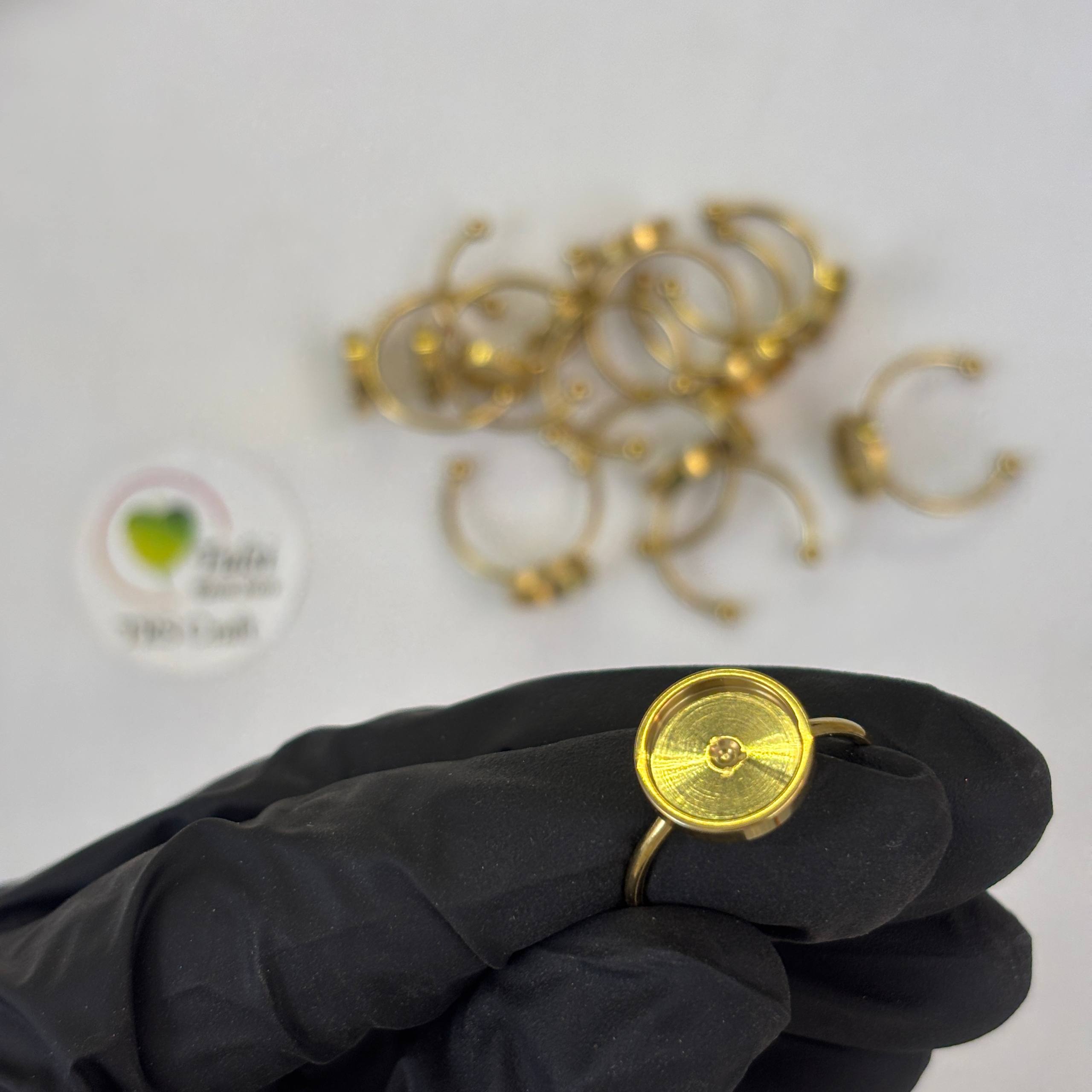 Bazel Ring Base (H) - AntiTarnish