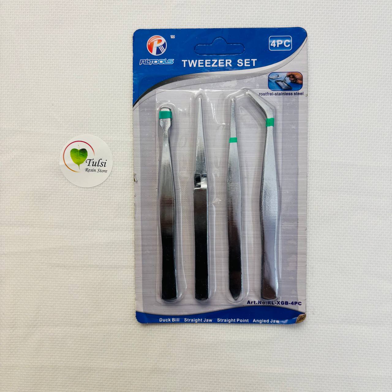 Tweezers - Set of 4