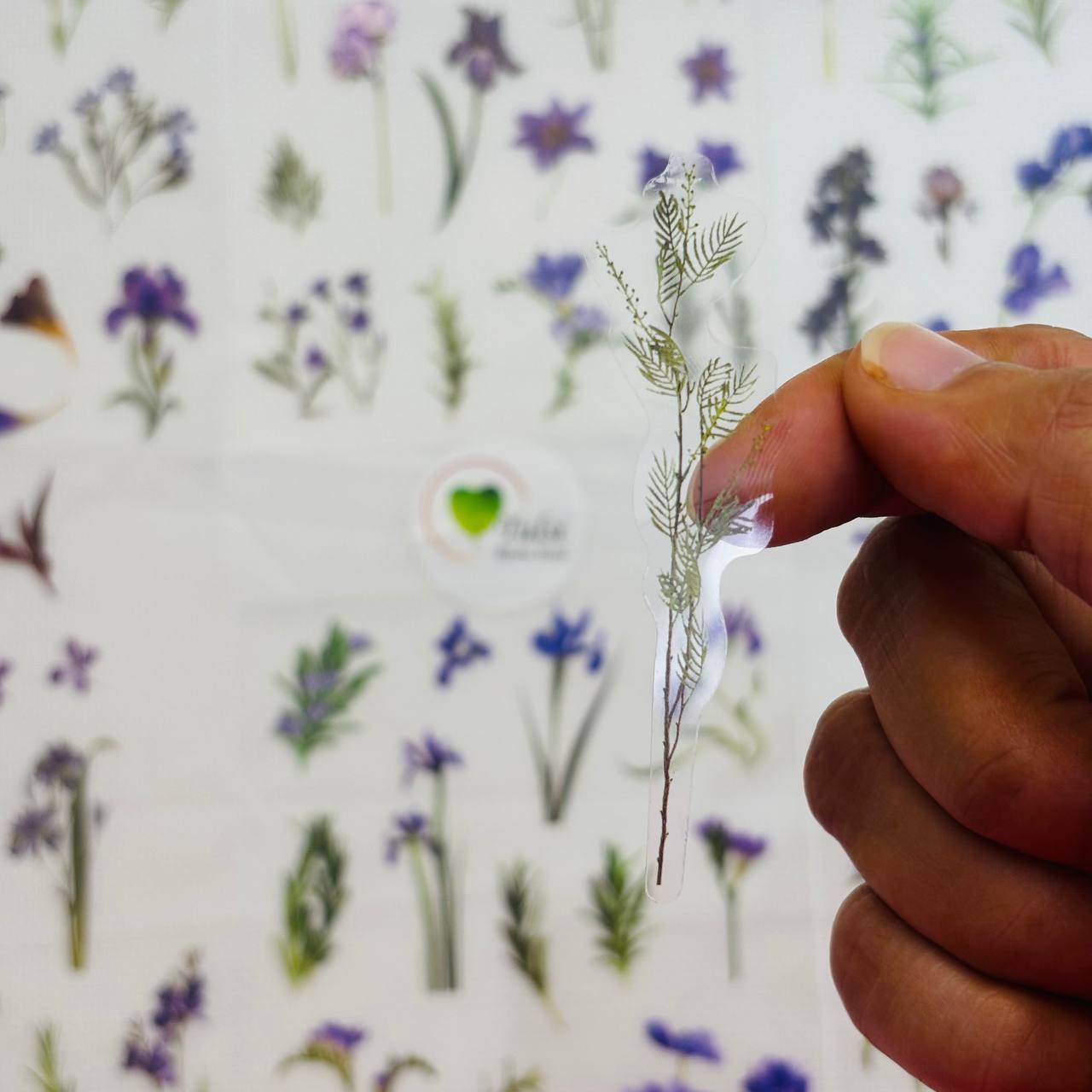 Transparent Sticker Sheet - Flower(A2)
