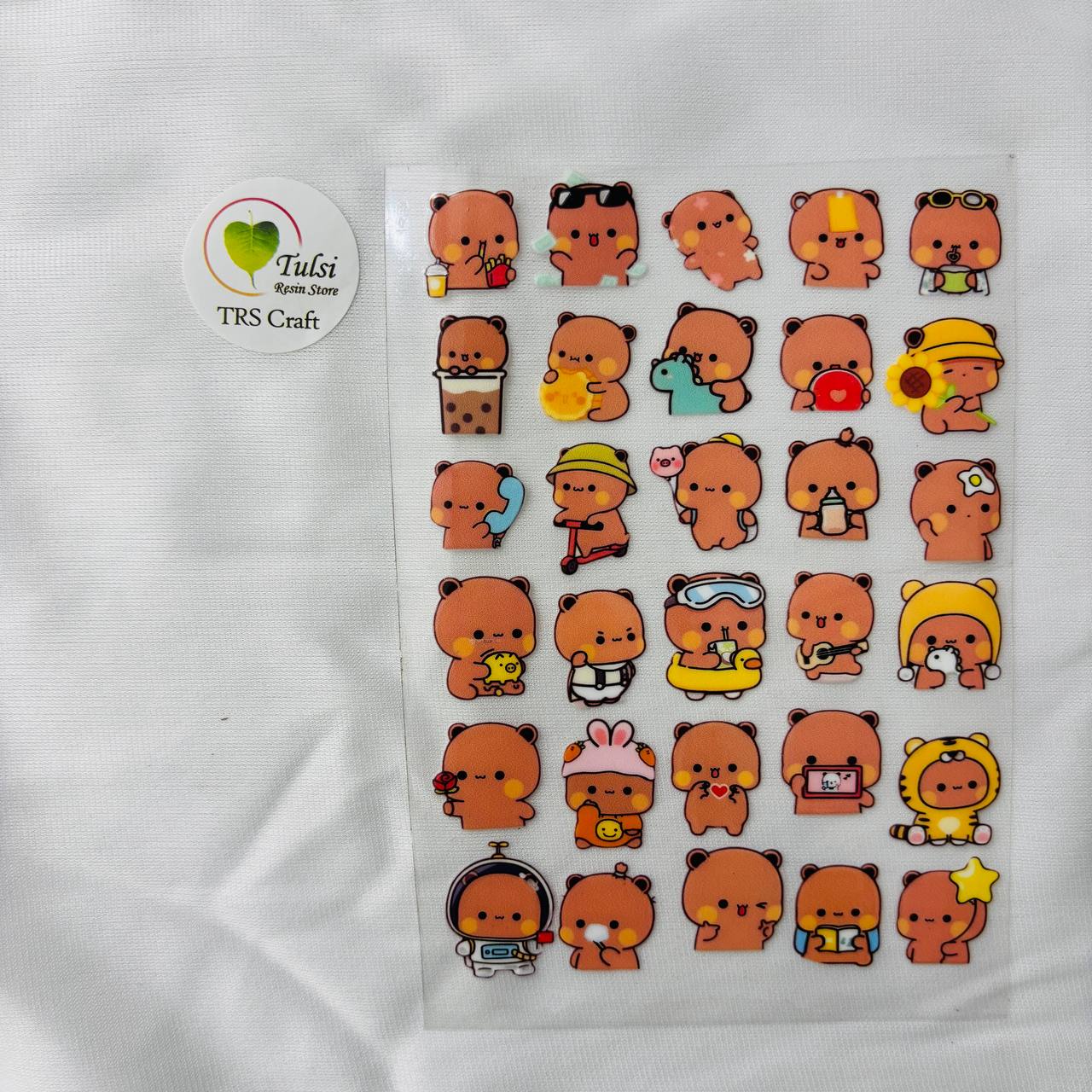 A6 UV DTF Sticker - Cartoon (A)