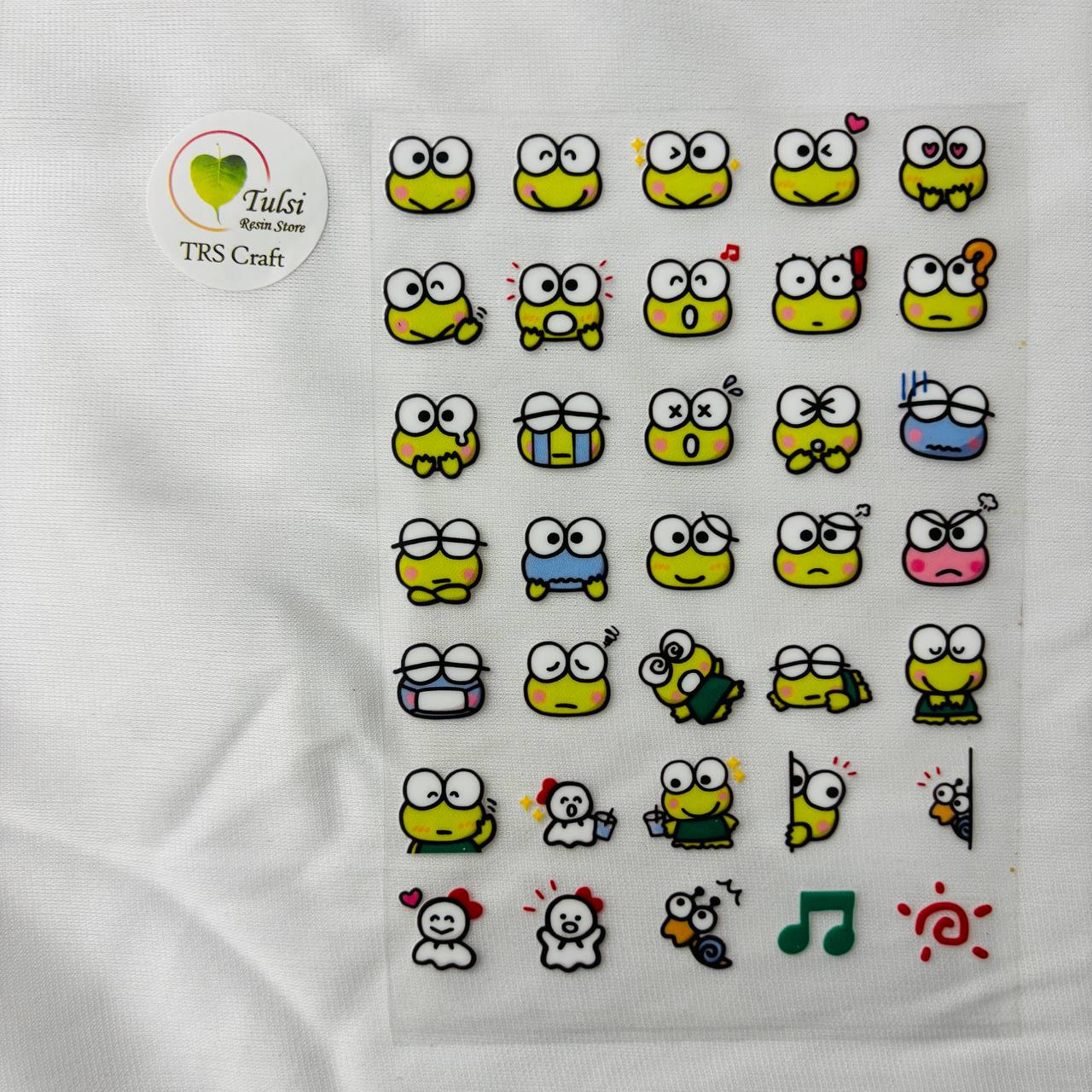 A6 UV DTF Sticker - Cartoon (B)