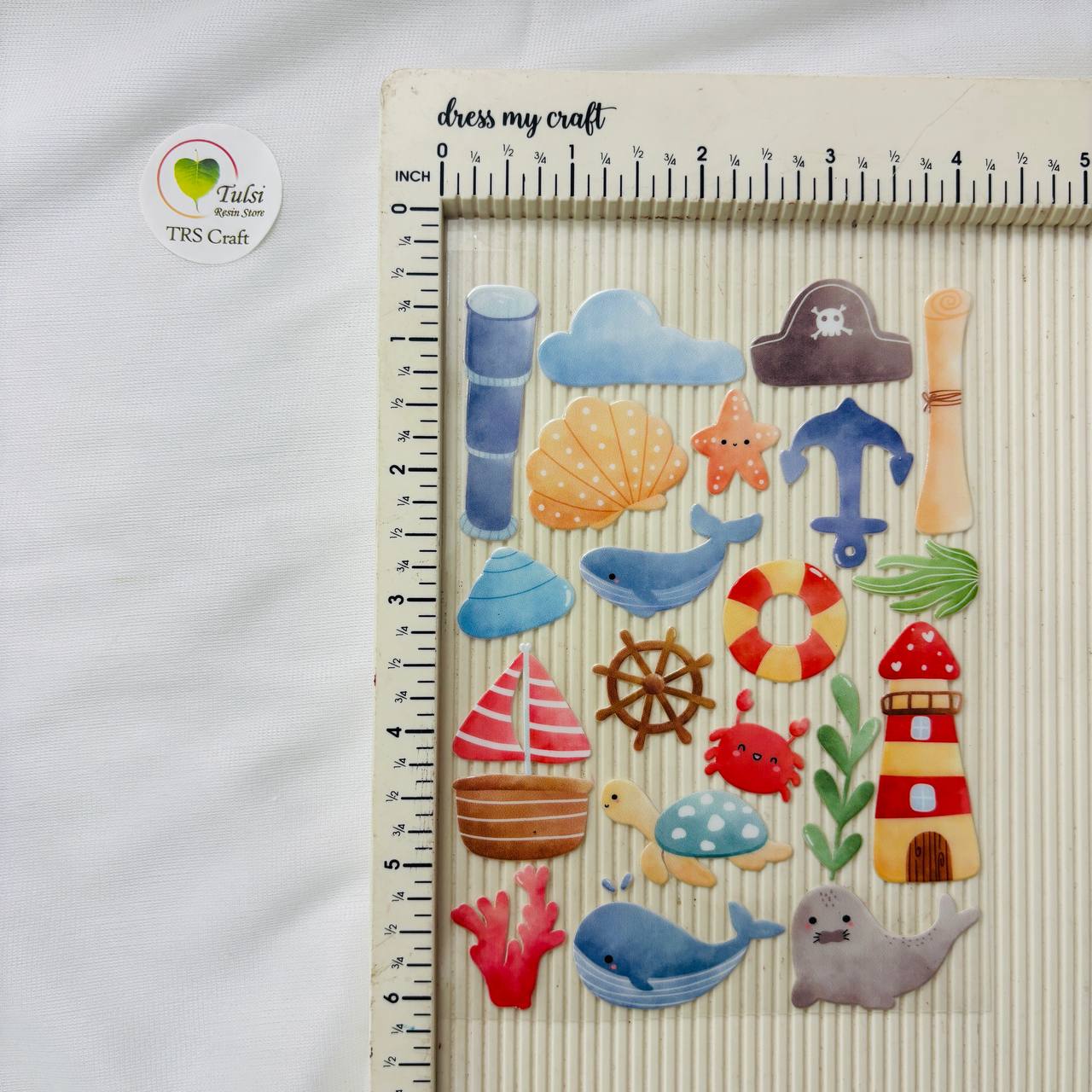 A6 UV DTF Sticker - Ocean Theme