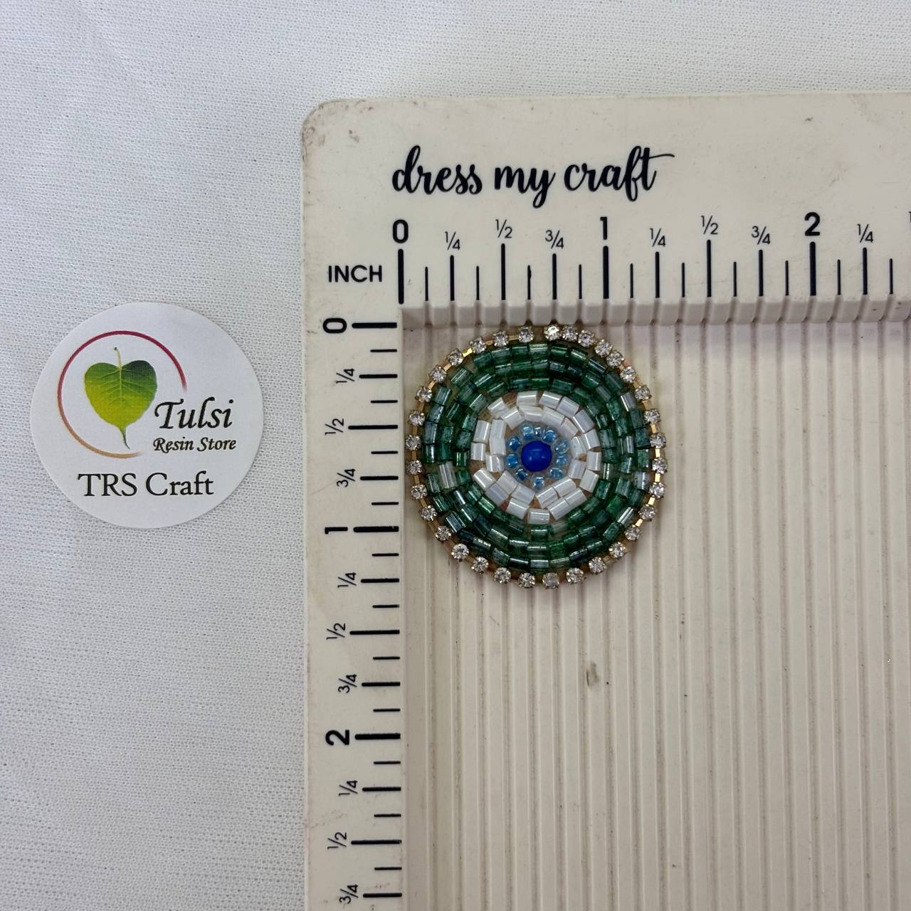 Evil Eye Patch - Green