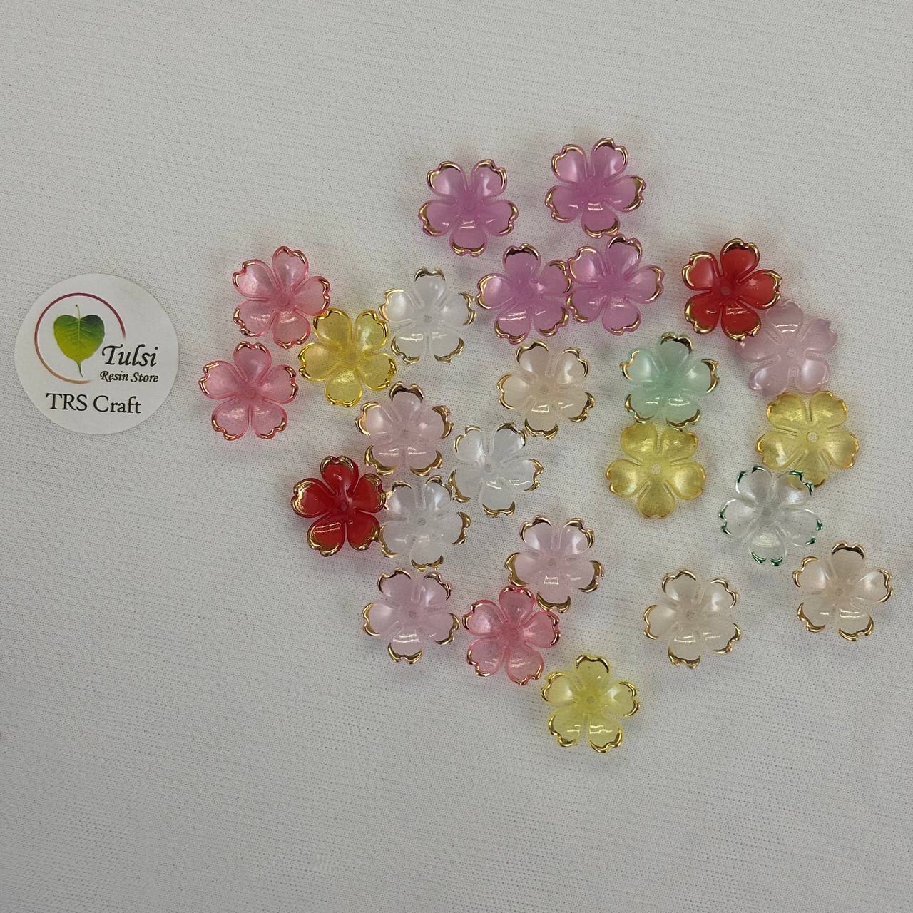 Colourful Plastic Flower (G)