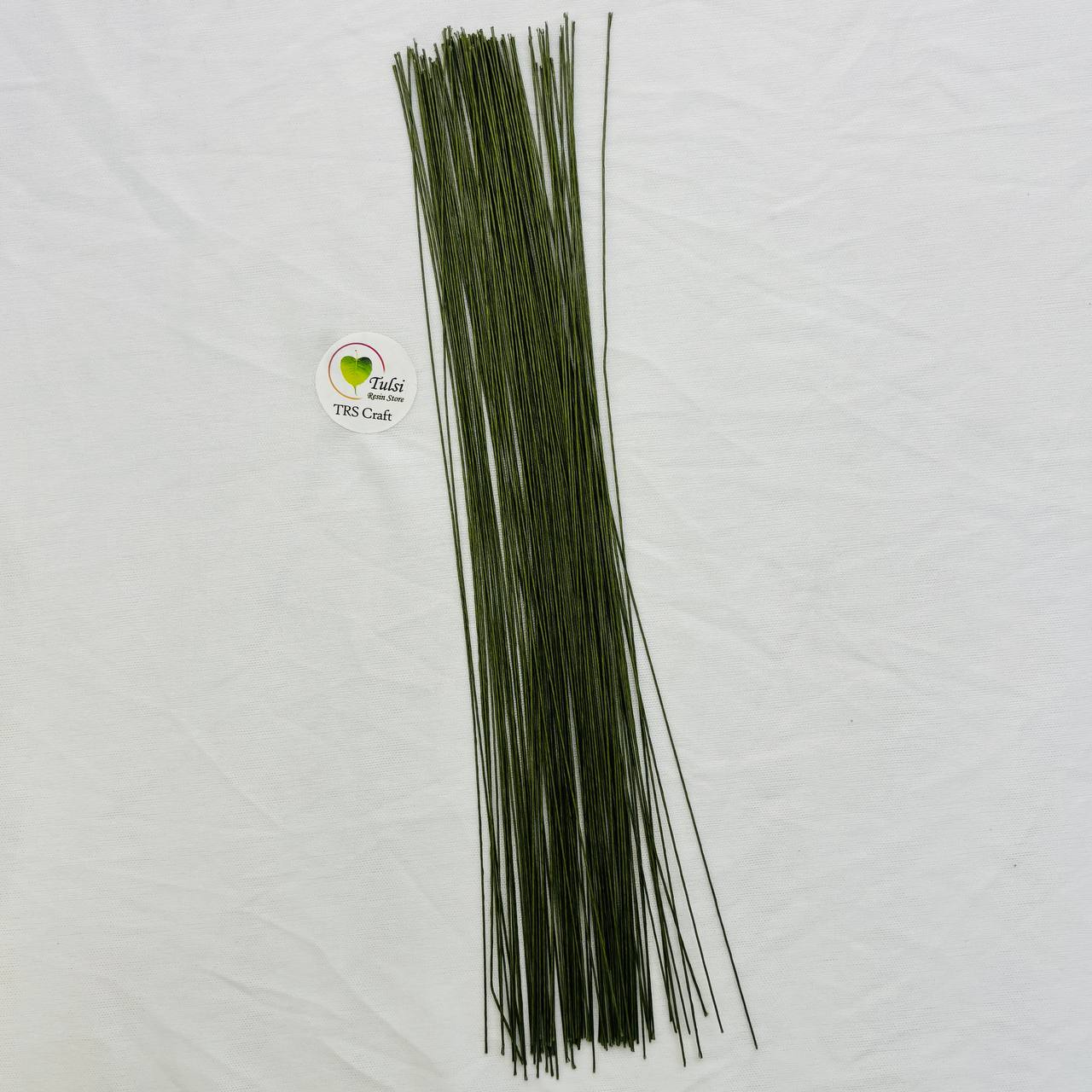 Green Floral Wire (A) - 0.6 MM