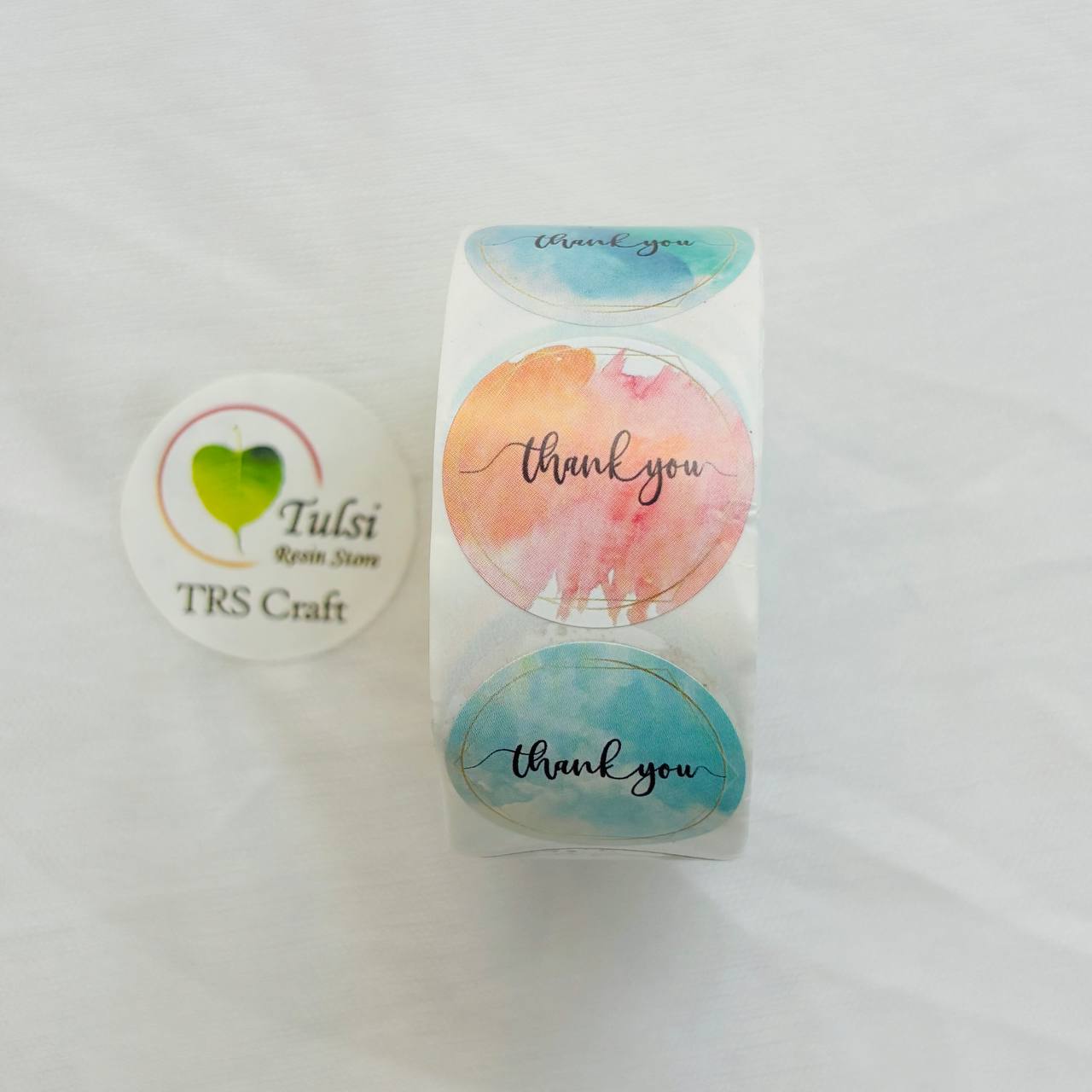 ملصق الشكر - رمز اللفة -K