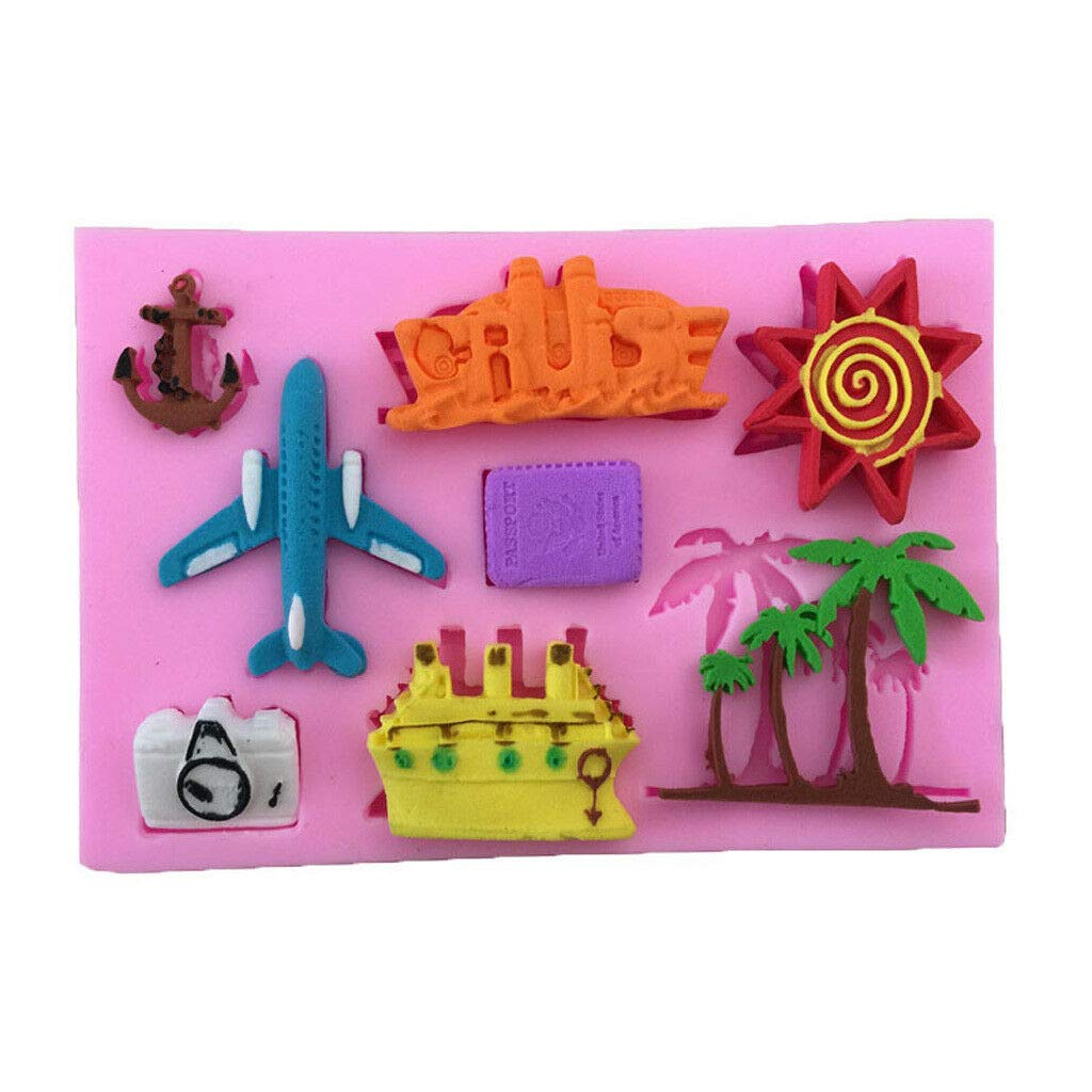 Pink Travel Elements Mould (A)