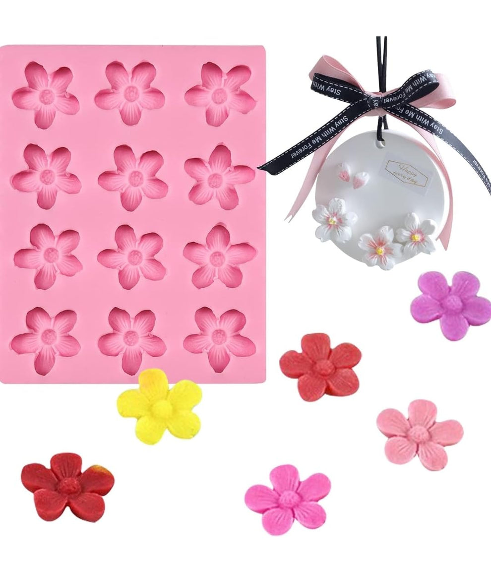Flower Mould (A14) - Mini 12Cavity (HM)