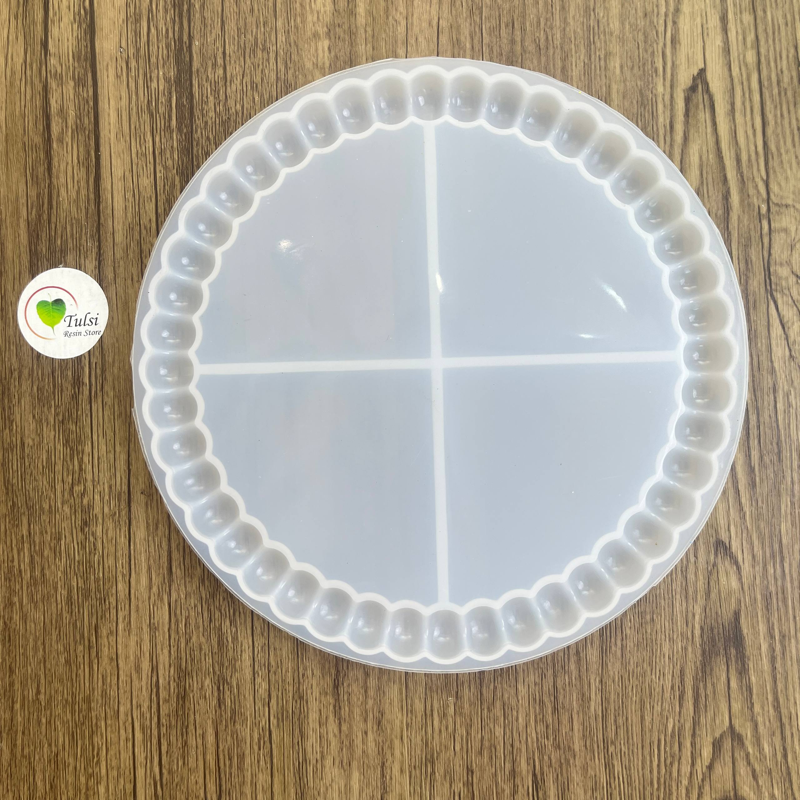 Bubble Edge Round Platter Mould (C)