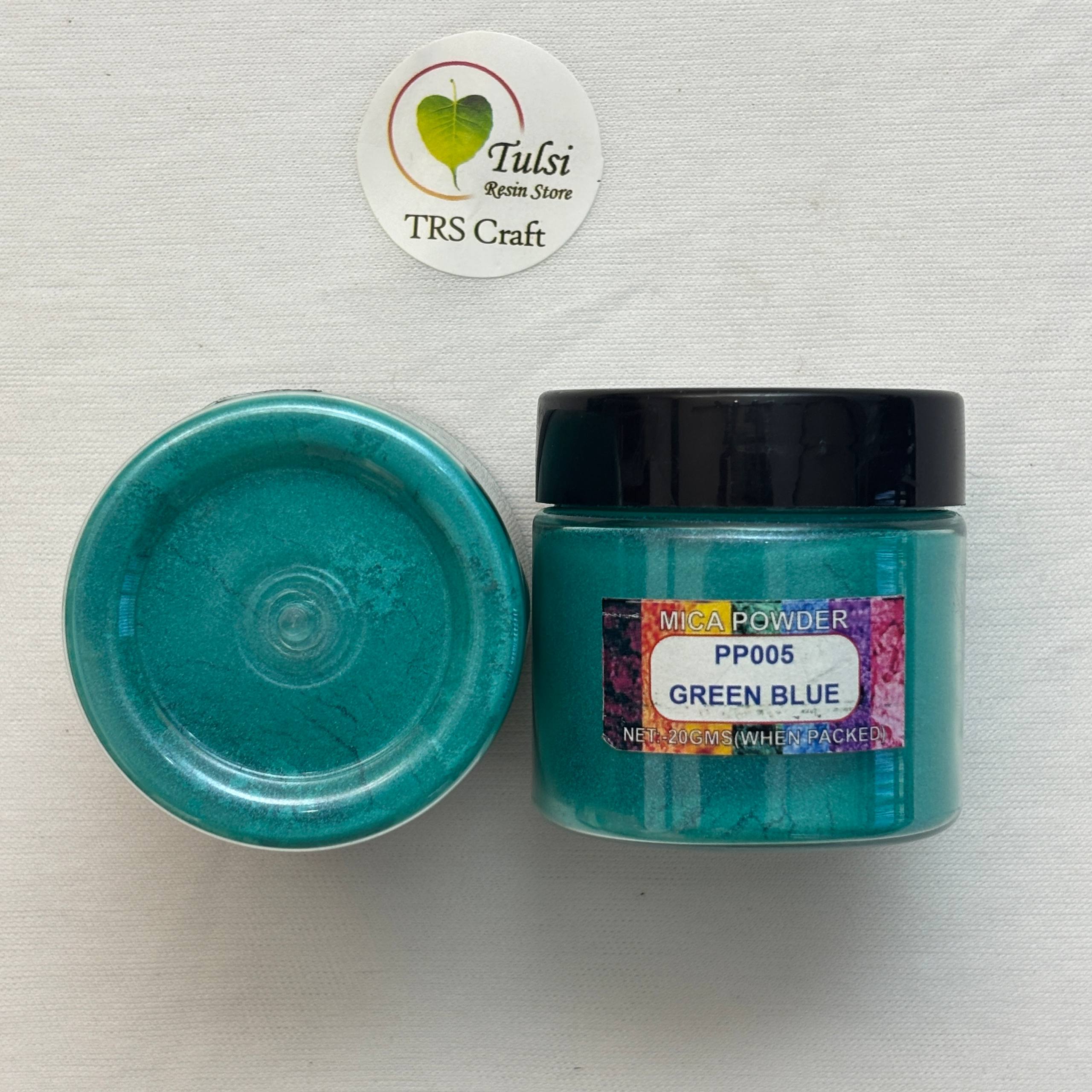 Aqua Green Blue Pearl Pigment