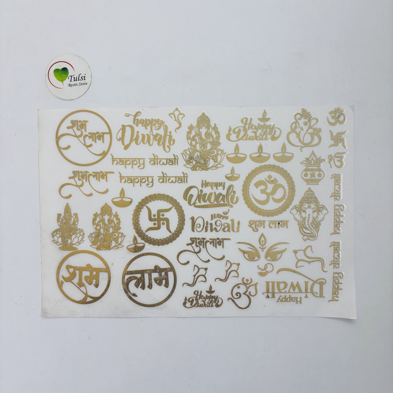 Metal Sticker - A5 Diwali Mix(A)