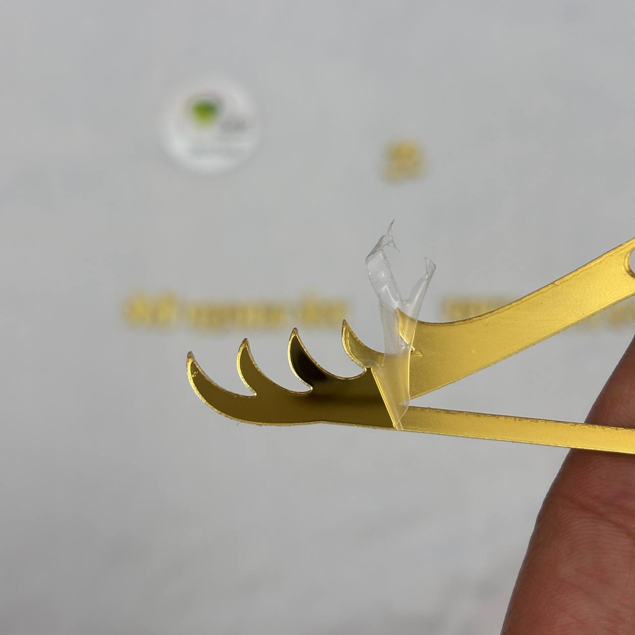 Custom Acrylic - Teen Baan logo Khatuji