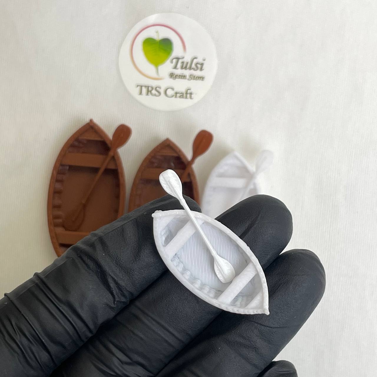 3D Miniature (A09) - Boat with Oar