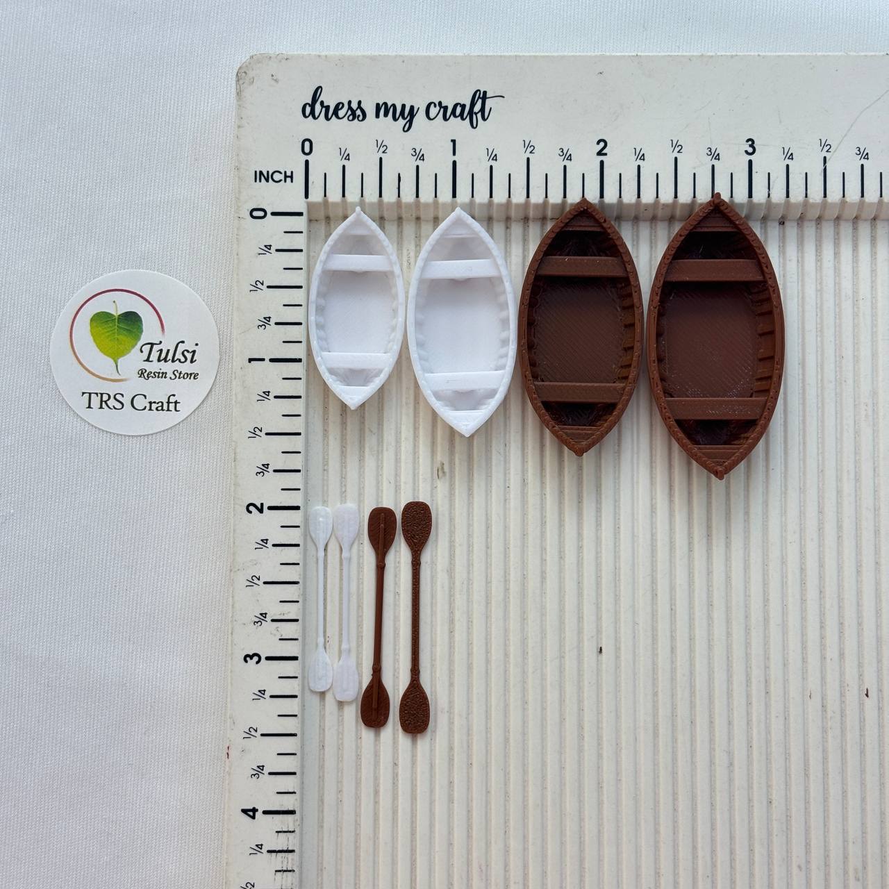 3D Miniature (A09) - Boat with Oar