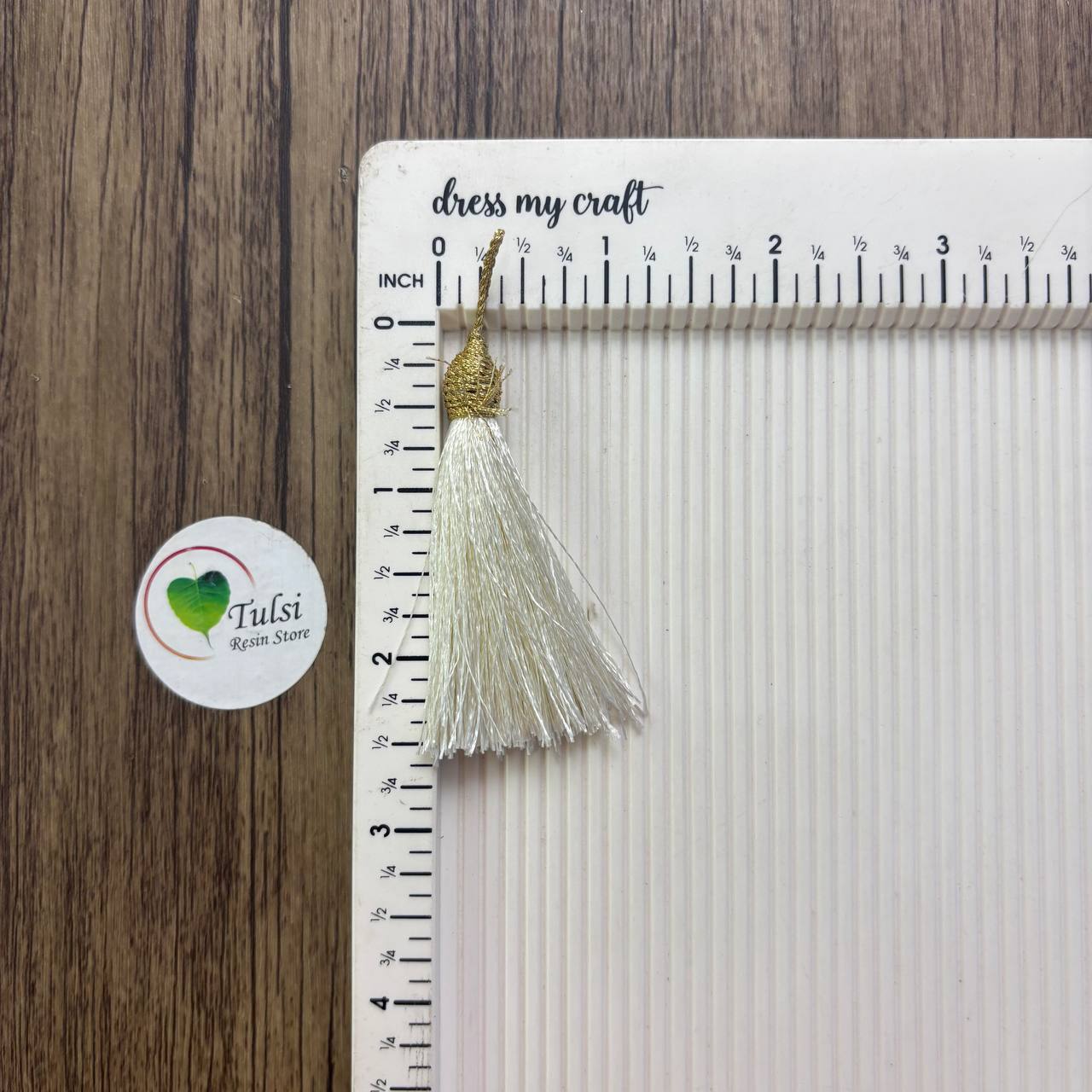 White Bookmark Tassels (11 Pcs)