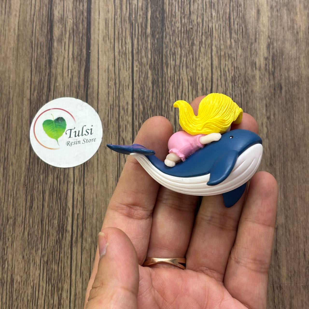 3D Whale Miniature (E)