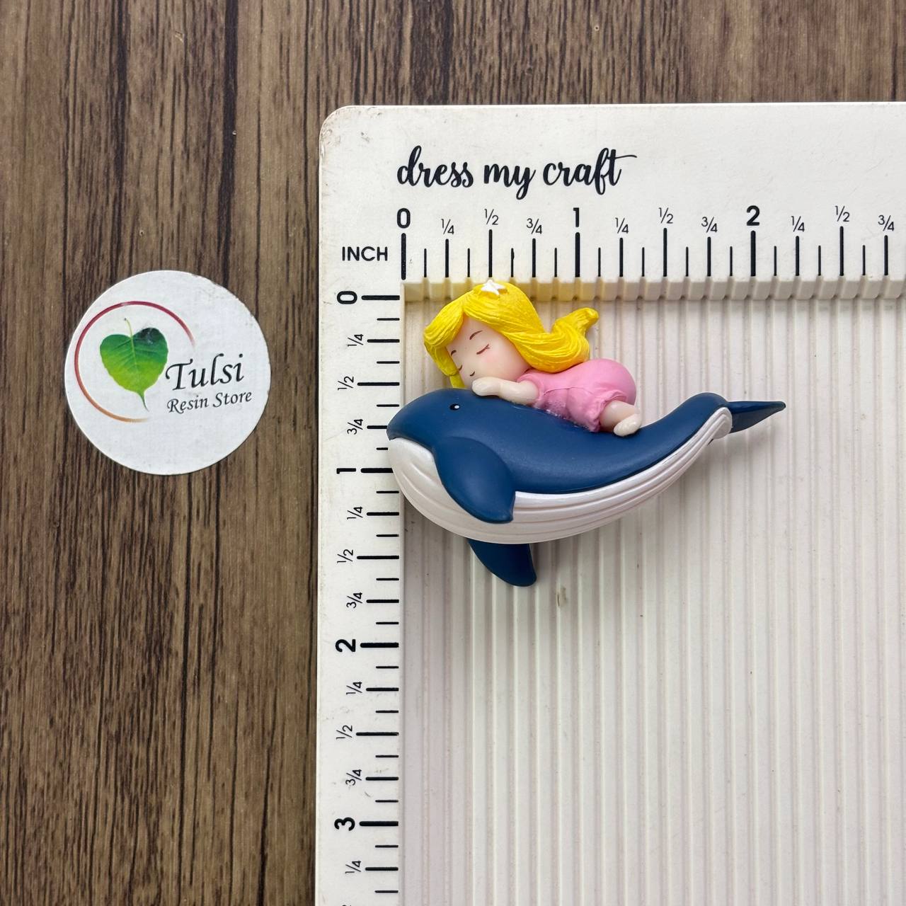 3D Whale Miniature (E)