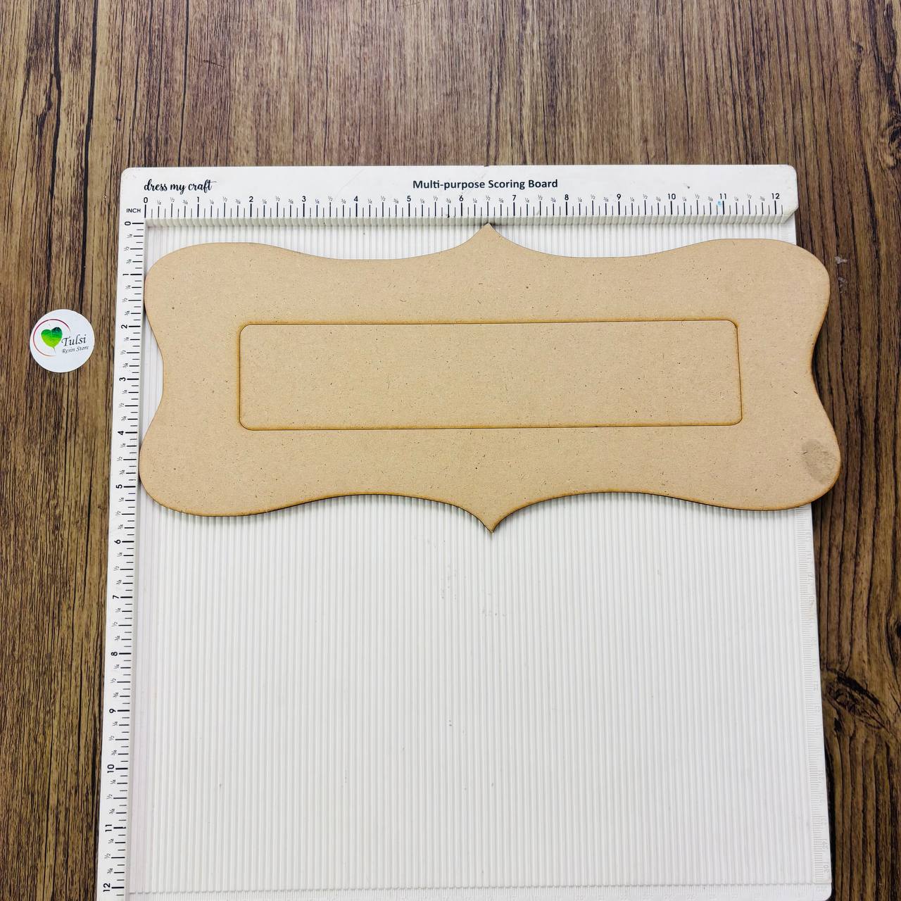 MDF Name Plate - D3