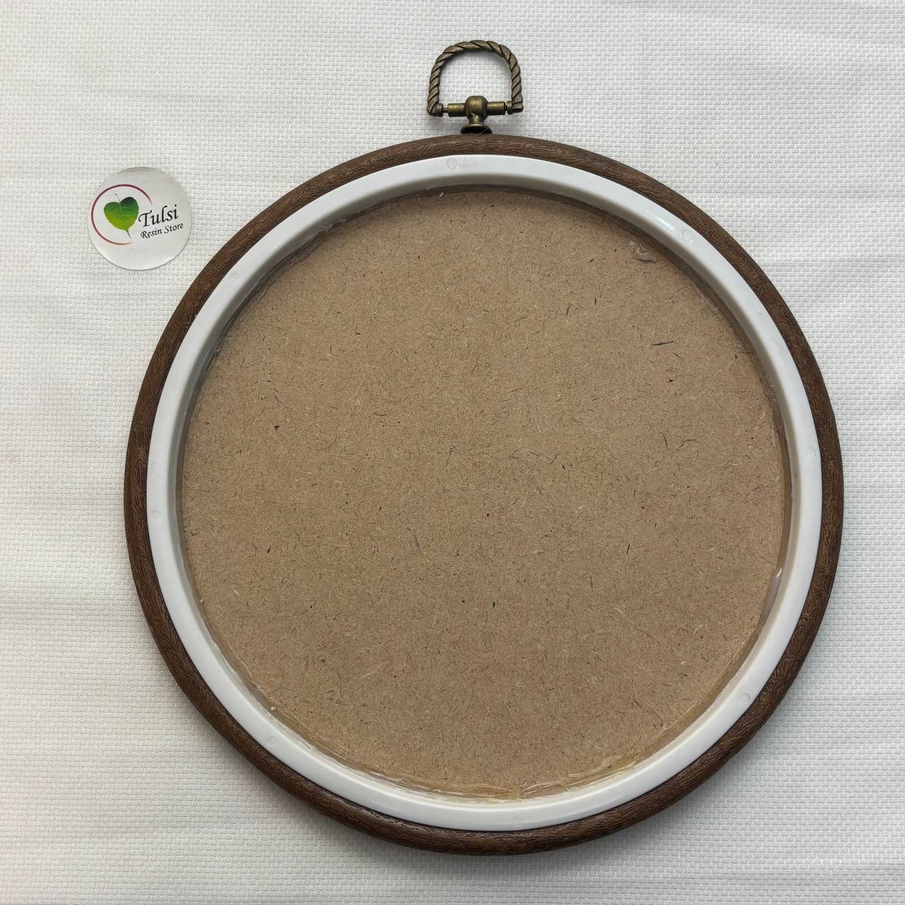 8" Round Embroidery Ring With Base