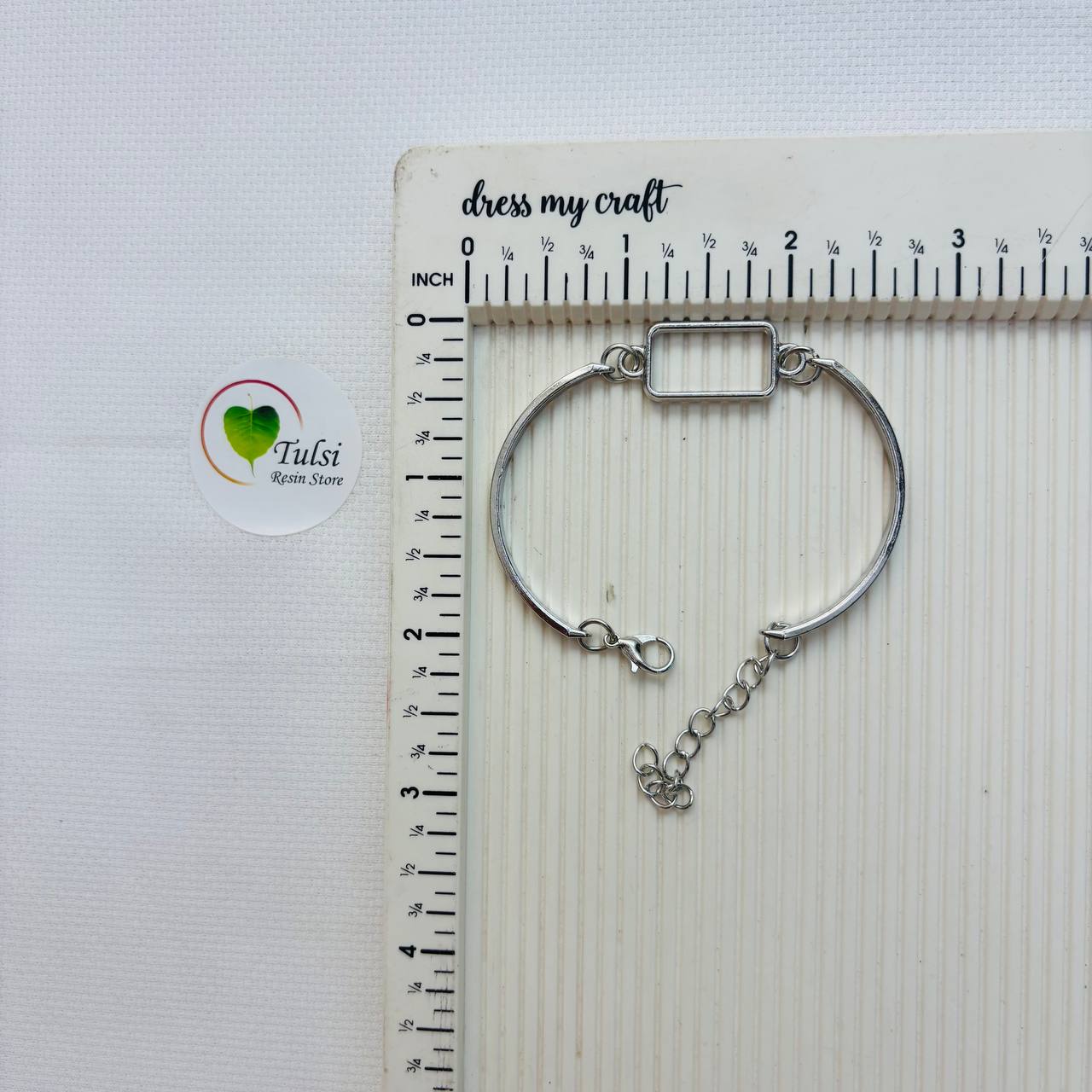 Metal Bracelet (D) - Rectangle