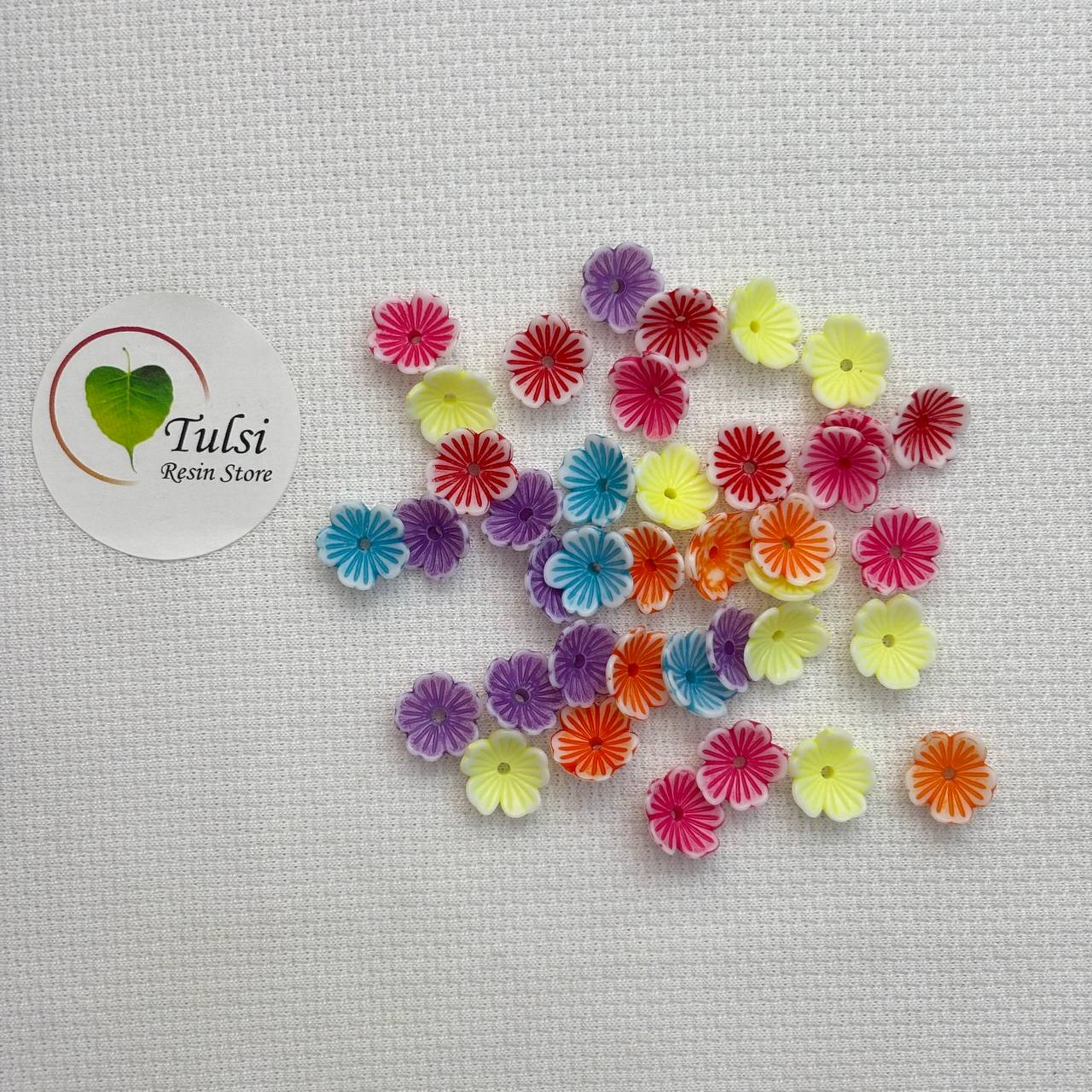 Colourful Plastic Flower (D)