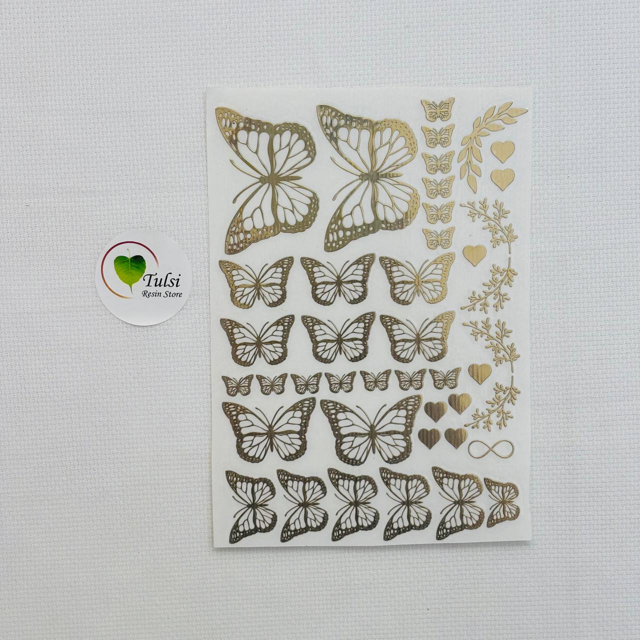 Metal sticker - A6 Butterfly (A)