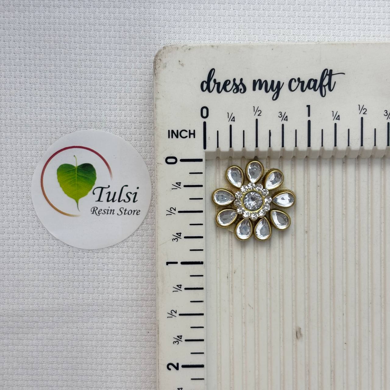 Kundan Patch/Booty (A) -Flower