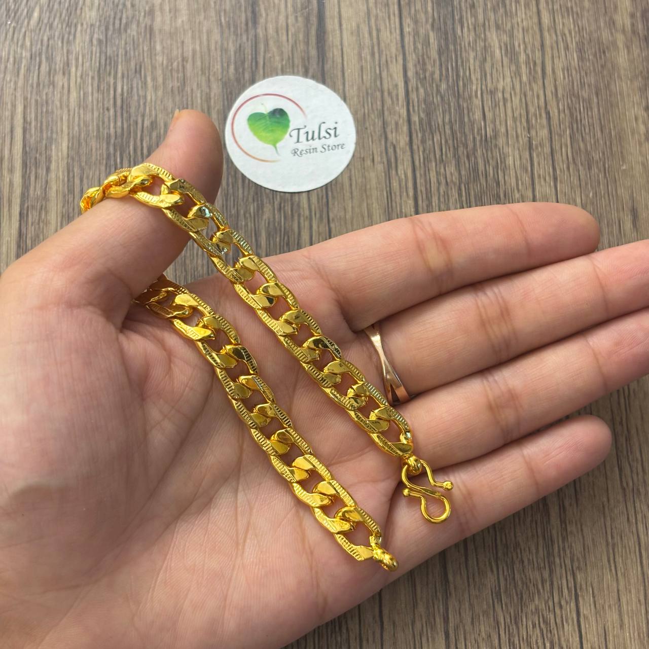 Designer Bracelet Chain (H)(Anti Tarnish)