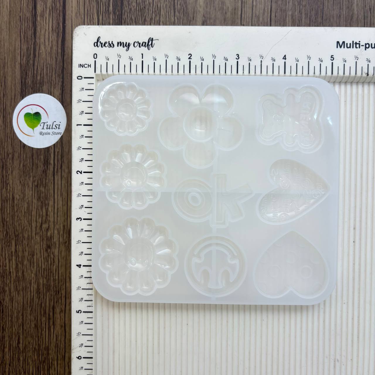 Keychain Mould (G) - Mix Shape