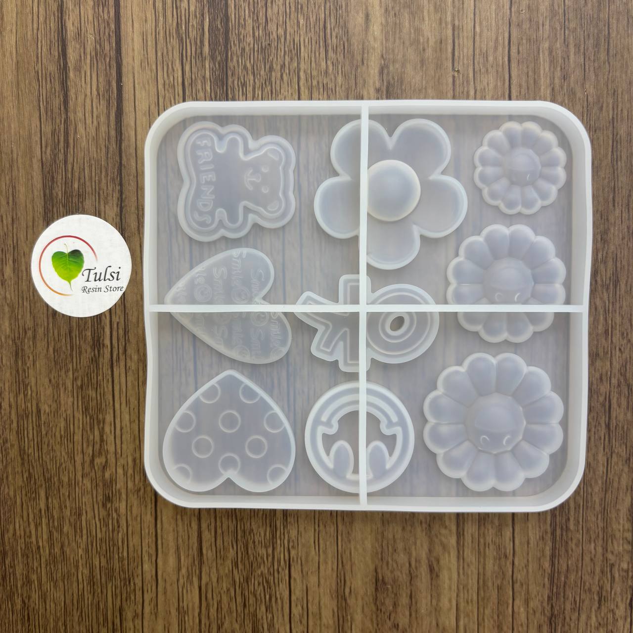 Keychain Mould (G) - Mix Shape