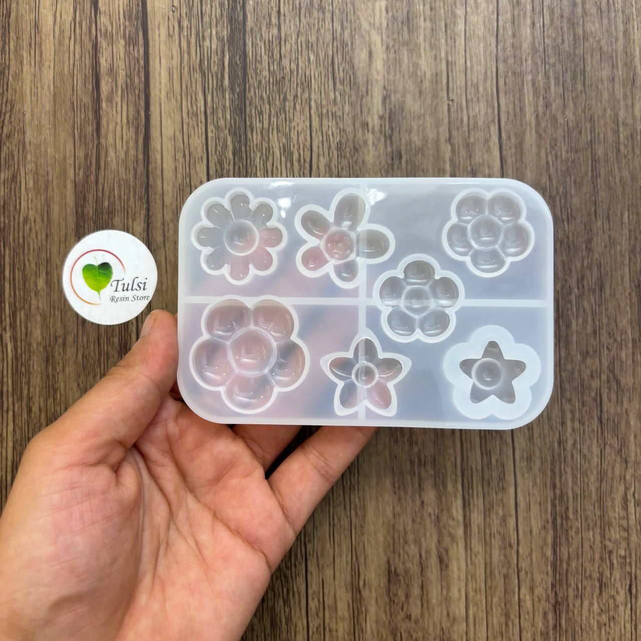 3D Flower Mould (J) - Bloom