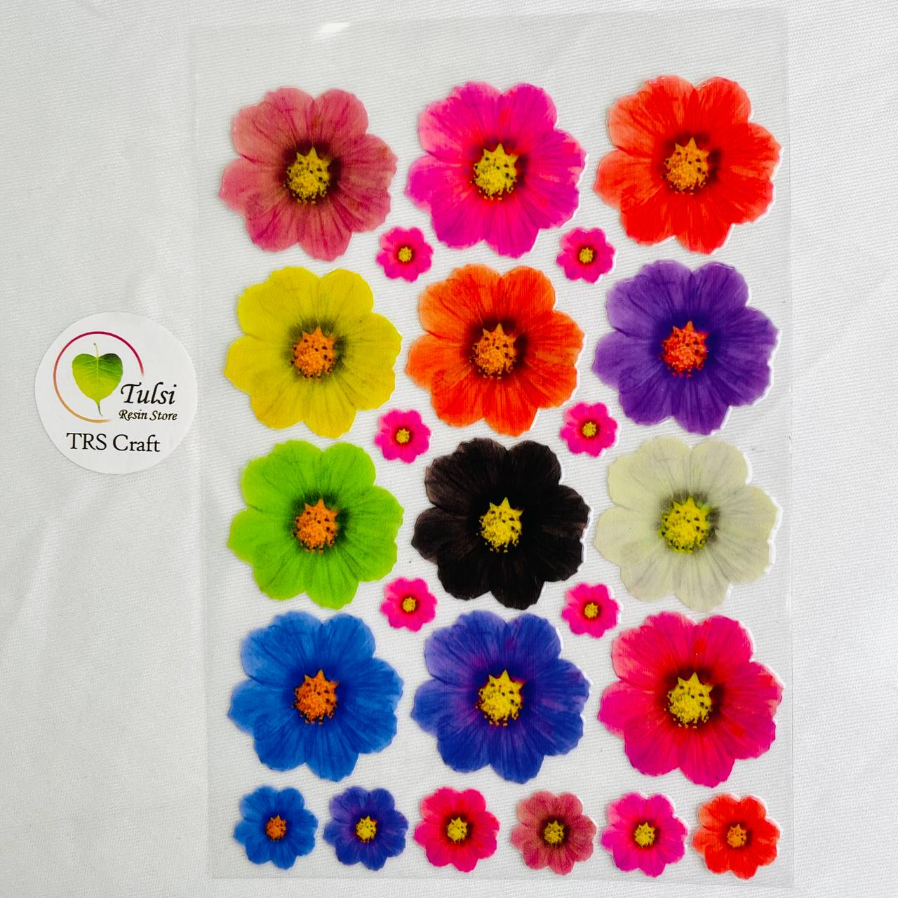 A6 UV DTF Sticker - Floral (T)