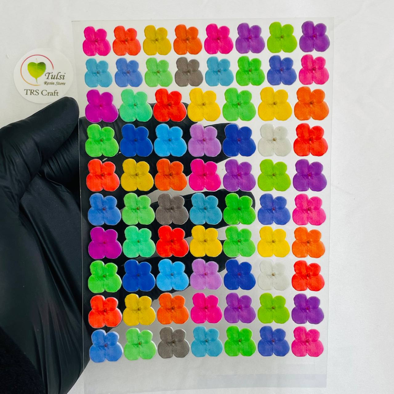 A6 UV DTF Sticker - Floral (Q)