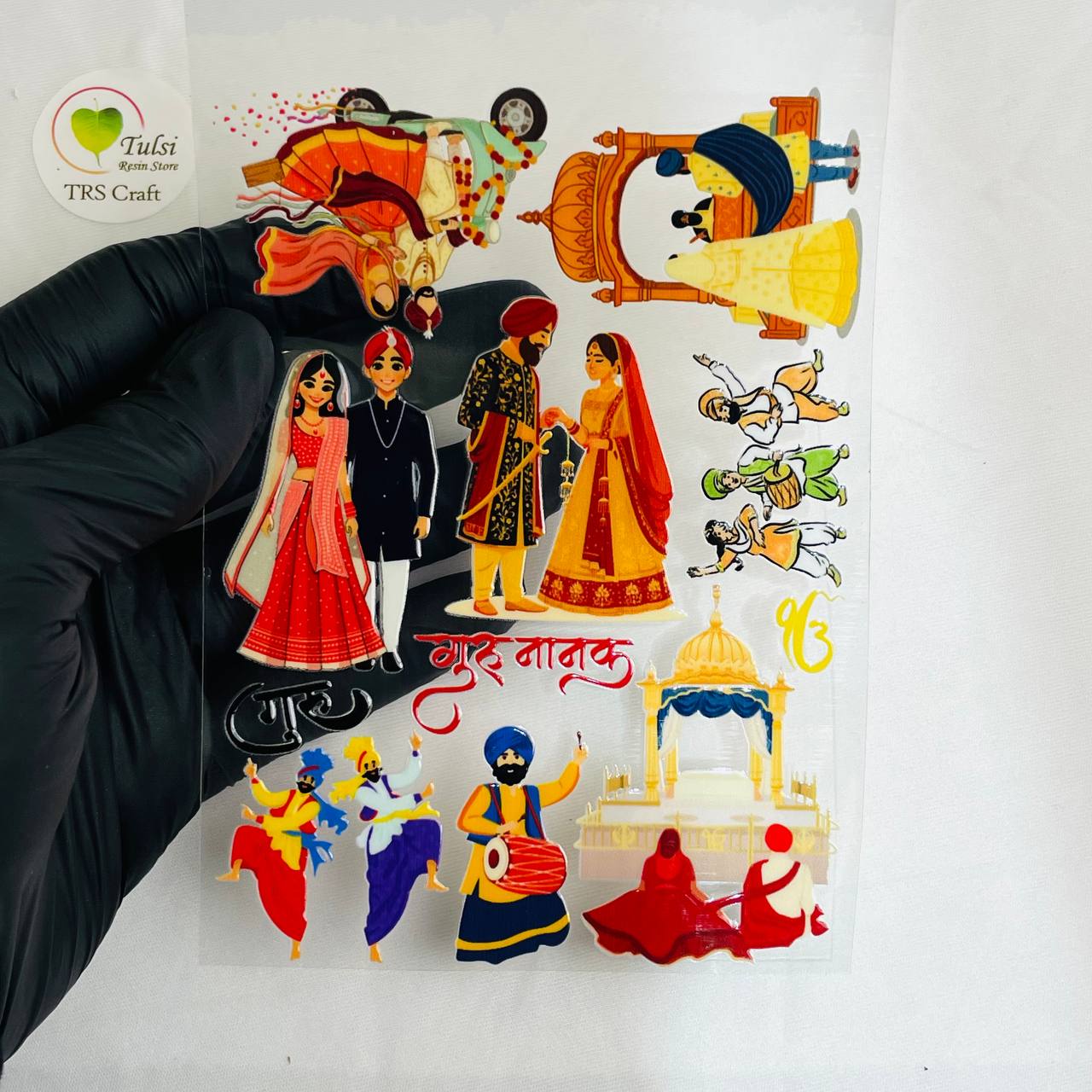 A6 UV DTF Sticker - Couple (B)