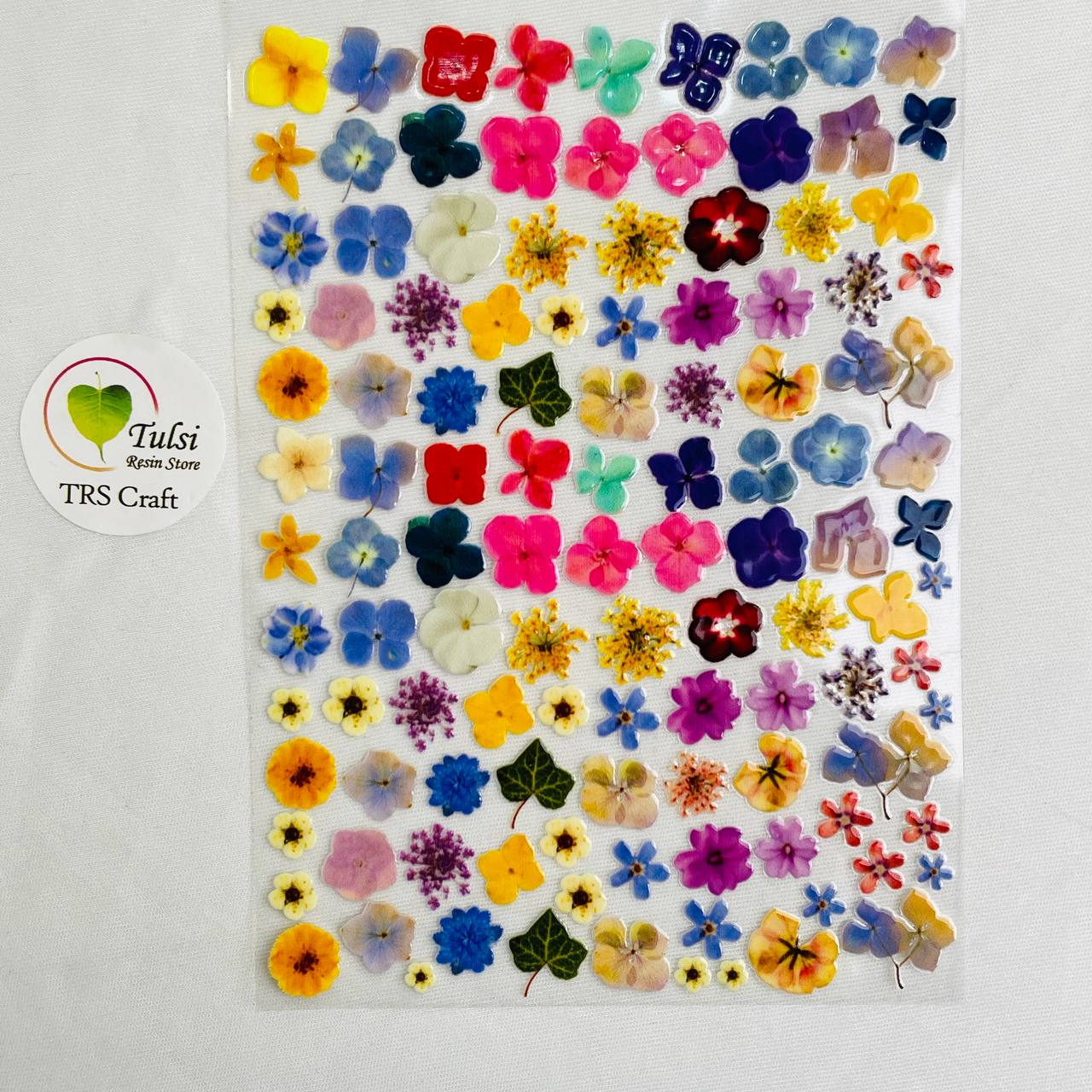 A6 UV DTF Sticker - Floral (O)