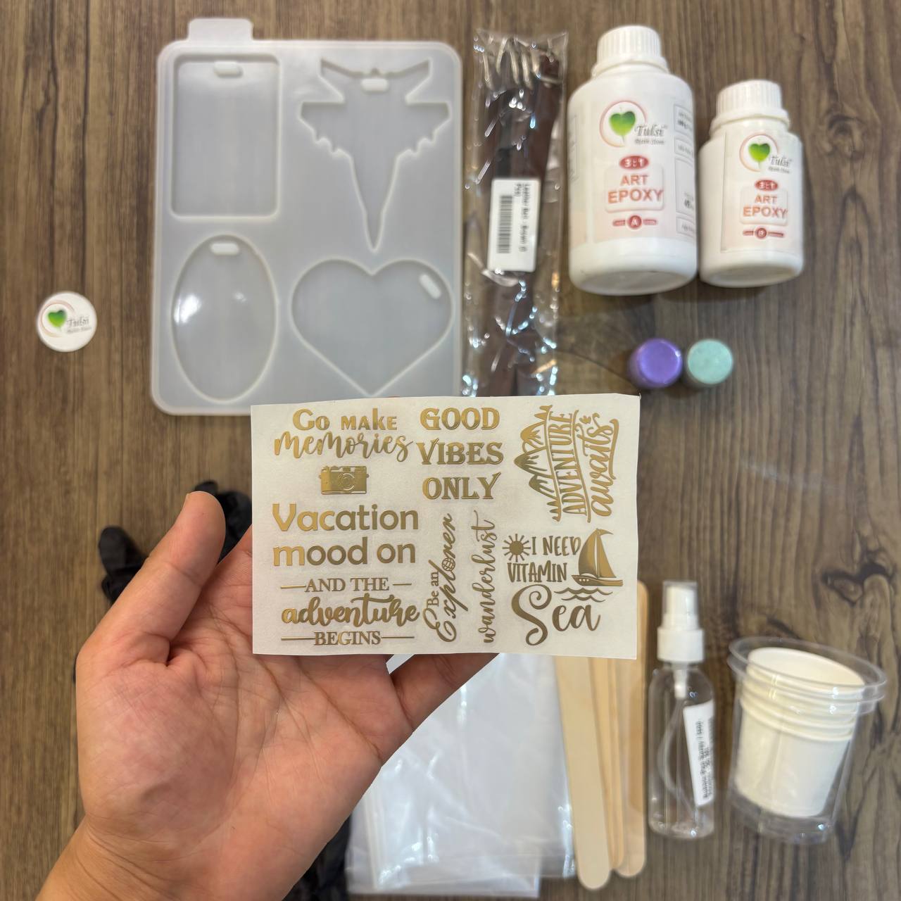 DIY Luggage Tag Kit (B)